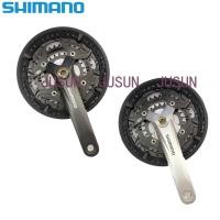 ราคา Shimano Acera FC-M391 48-36-26T MTB Bike 39 speed Crankset Square Tape 170mm พร้อมการ์ด (53856070332)