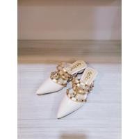 ราคา รองเท้า สไตล์VALENTINO สีขาวไซล์40 (5505742967)