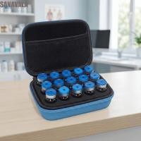 ราคา SANAVALA Insulin Vial Storage Case, กันน้ํา 10ML Insulin Vial Protector, ทนทานฝุ่น 9/15 ช่องกันกระแทก Insulin Organizer สําหรับ Home (45206943159)