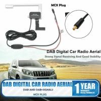 ราคา Universal DAB วิทยุติดรถยนต์ดิจิตอลเสาอากาศติดกระจก MCX ปลั๊กชายร้อน (52507767846)