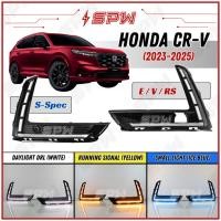 ราคา Honda CRV CR-V (2023-2025) กันชนหน้า Daylight DRL Dynamic LED Foglamp ฝาครอบไฟตัดหมอกโคมไฟ Spot Light วิ่งสัญญาณ (43979919745)