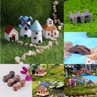 ราคา บ้านจิ๋ว สะพานจิ๋ว เรซิ่นแต่งสวน จัดสวนถาด (11113064414)
