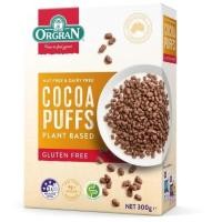 ราคา Orgran Cocoa Puffs Cereal ออร์กราน โกโก้ ฟัพพส์ ซีเรียล 300g. (12199712049)