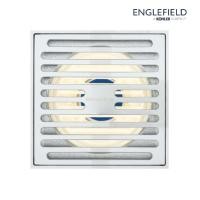 ราคา ENGLEFIELD Brass floor drain square ตะแกรงกันกลิ่นทองเหลืองเหลี่ยมท่อ 2นิ้ว K-27511X-CP (22654395066)