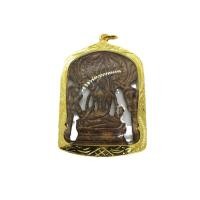 ราคา -3- พระปรุหนัง อยุธยา เนื้อตะกั่วสนิมแดง พร้อมเลี่ยมกรอบทองไมครอน 789 (45603694860)