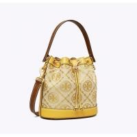 ราคา พร้อมส่งที่ไทย!!! Tory burch bucket bag สีเหลือง ของแท้จากอเมริกา (9821590328)