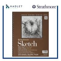 ราคา Strathmore 400 Sketch Series 22.9cm x 30.5cm Spiral Sketch Book, 100 แผ่น (45808561575)