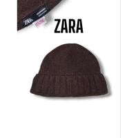 ราคา หมวกไหมพรม ZARA มือสอง สีน้ำตาล สภาพดี Free SizeG213⚡ (26581618264)
