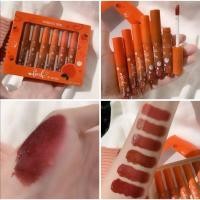 ราคา เซตลิปจุ่มพีช 6 แท่ง HASAYA GIRL FRESH LIPGLOSS #HH1045 (8319708859)