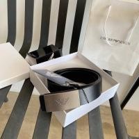 ราคา เข็มขัด EMPORIO ARMANI เข็มขัดผู้ชาย หนังแท้ หรูหรา หัวเข็มขัด อุปกรณ์ ขนาดความยาวประมาณ 120-130 cm (43116034098)