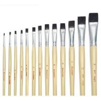 ราคา DIY✏️ (แพ็ค10ชิ้น) พู่กัน ภู่กัน แบน สง่ามะยุระ เบอร์ 1 , 2 , 4 , 6 , 8 , 10 , 12 , 14 สง่า หลายขนาด (40104186747)