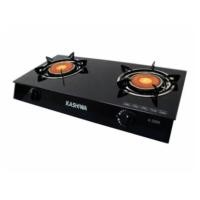 ราคา KASHIWA เตาแก๊สหน้ากระจกหัวคู่ (หัวอินฟาเรดคู่) รุ่น X-2300 (6780425492)