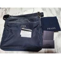 ราคา กระเป๋าสะพายข้าง prada messager bag ของแท้ สภาพสวยมาก (22113944566)