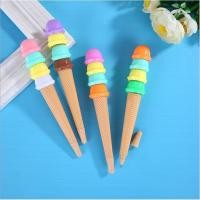 ราคา ปากกาไอศกรีม สี่ชั้น ลายการ์ตูนน่ารัก สีดํา สําหรับนักเรียน (19388610214)