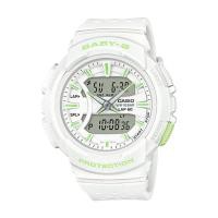 ราคา Casio Baby-G นาฬิกาข้อมือผู้หญิง สายเรซิ่น รุ่น BGA-240-7A2 - สีขาว (885391321)