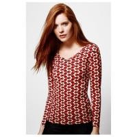ราคา เสื้อฮีทเทคหญิง Uniqlo Heattech รุ่น Orla Kiely (13104059347)