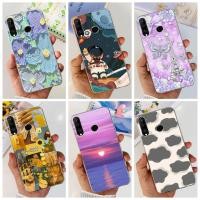 ราคา Huawei P30 Lite 2019 เคส ซิลิโคนนิ่ม ใส TPU มนุษย์อวกาศ พิมพ์ลายดอกไม้ ด้านหลัง สําหรับ Huawei P 30 Lite MAR-LX2 (21977289123)