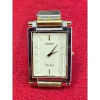 ราคา SEIKO Dolce Quartz ตัวเรือนสแตนเลส นาฬิกาผู้หญิง มือสองของแท้ (19293497428)