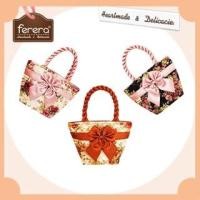 ราคา FERERA(เฟอเรร่า)กระเป๋าถือผ้าคอตตอนขนาดเล็ก (6872276654)