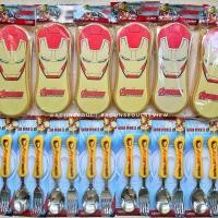 ราคา พร้อมส่ง : ช้อนส้อมเด็กไอรอนแมน สไปเดอร์แมน (12094848771)