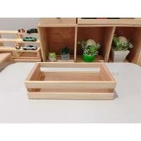 ราคา กล่องไม้สน กะบะไม้สน ตะกร้าไม้สน ถาดไม้สน24.5*12.5*6cm (20607656046)