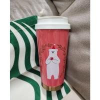 ราคา Starbucks แก้ว Stainless Polar Bear 16oz. ของแท้ (17833287341)