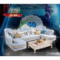 ราคา โซฟาหลุยส์ทรงยู รุ่น วาเลนติน่า ***สินค้าโปรโมชั่น*** (27553387245)