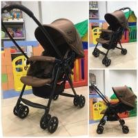 ราคา รถเข็นเด็ก combi รุ่น mechacal first สีน้ำตาล (1522923029)
