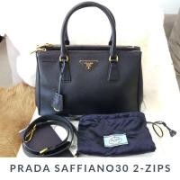 ราคา Prada Saffiano30 2-Zips (13875424961)