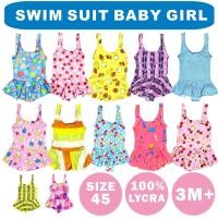 ราคา [45]Baju Mandi Baby Renang Bayi Perempuan ชุดว่ายน้ํา 3 เดือนทารกแรกเกิดสาวการ์ตูนว่ายน้ํา 3M (43922269723)