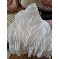 ราคา กระโปรงพลีทสีขาว**** (56256823691)