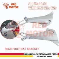 ราคา สเตย์พักเท้าหลังเวฟ125R (สินค้าขายเป็นคู่) สเตย์พักเท้า ฟ125I เวฟ125S เกรด สเตย์พักเท้า WAVE125R / WAVE125S สเตย์พักเท้าหลัง เวฟ125 แบบเดิม (27209352384)