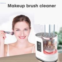 ราคา ถูกที่สุด 3 in 1 Portable automatic electric makeup brush cleaner with brush Dryer - USB makeup (40754148903)
