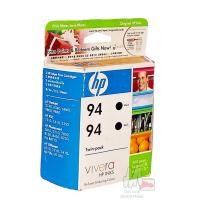 ราคา hp 94 bk สีดำ ตลับหมึกอิงค์เจ็ท แพ็คคู่ กล่องรุ่นแรก (26962266696)