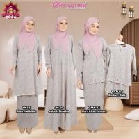 ราคา DHIA ชุดผ้าฝ้าย Sedon Kurung Embun วัสดุ Mango Silk LIGHT GREY (57554442167)