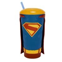ราคา (พร้อมส่ง) ใหม่ ในซีล — MAJOR Superman Gripper Cup — แก้วน้ำผ้าคลุมซุปเปอร์แมน (42510516668)