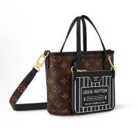 ราคา LOUIS VUITTON Neverfull กระเป๋าสองด้าน ดีไซน์หรูหรา สำหรับถือหรือสะพาย (49108030184)