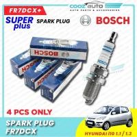 ราคา Hyundai i10 1.1 / 1.3 Bosch Super Plus พร้อมหัวเทียน Yttrium FR7DCX+ (52702571307)