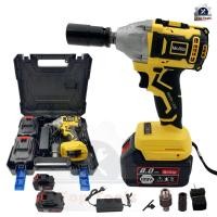 ราคา MOLITA บล็อกแบต บล็อกไฟฟ้า 199V บล็อกแบตเตอรี่ 2in1 แบต Li-ion 2 ก้อน สว่านไร้สาย รุ่นใหม่สีเหลือง (9654321684)