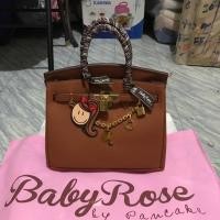ราคา Babyrose by pancake กระเป๋าทรงbirkin ขนาด 30 ซม. (346009025)