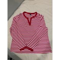 ราคา เสื้อคนอ้วน เสื้อแขนยาวคนอ้วนลายทาง มือสอง เสื้อผ้าคนอ้วน (28526203925)