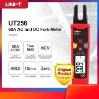 ราคา UNI-T 60A AC DC Current Fork Meter UT256 True RMS Amperometric Clamp Meter แอมป์มิเตอร์ดิจิตอล NCV Test (54857390496)
