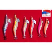 ราคา A072โยกุ้งตกหมึกมือสองงานตู้ญี่ปุ่นไม่ผานการใช้งาน1ฃุด6ตัว3ขนาดสภาพดี (12631317139)