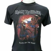 ราคา เสื้อ​วง ​Iron​Maiden ​ผ้า​บาง​แนววินเทจ (8648712634)