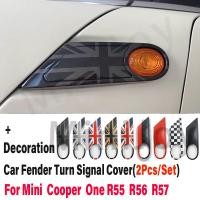 ราคา ฝาครอบไฟหรี่ข้างรถยนต์ สีดํา สําหรับ MINI Cooper D One R56 Clubman R55 Convertible R57 2 ชิ้น ต่อชุด (23143562047)