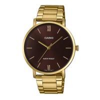 ราคา Casio Standard นาฬิกาข้อมือผู้ชาย สายสแตนเลส รุ่น MTP-VT01,MTP-VT01G,MTP-VT01G-5B - สีทอง (5021274447)