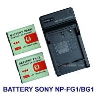 ราคา NP-BG1 / NP-FG1 / NPBG1 / BG1 Battery and Charger For Sony Cybershot DSC-H20,H55,N1,N2,T25,W110,W125,W200,W210,W220,W230 (6041680134)