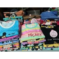 ราคา มือ 1 เสื้อยืดสีม่วงพาสเทล ปักลายสนุปปี้ถือแก้ว (3334971270)