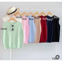 ราคา B163 PIMM SLEEVELESS RIBBON IMPORTED เสื้อผ้าผู้หญิง (26081682047)