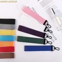 ราคา HOMECLEEOESQX สายรัดโทรศัพท์สีทึบ 13 สีกระเป๋าสตางค์ริบบิ้นกระเป๋า Charms พวงกุญแจรถสายคล้องคอ Lanyard (49456278232)